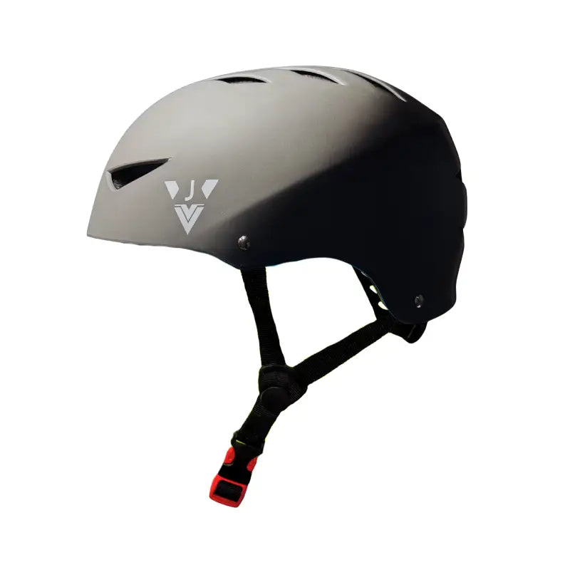 Casco Vroller Bicolor - Gris/Negro / S