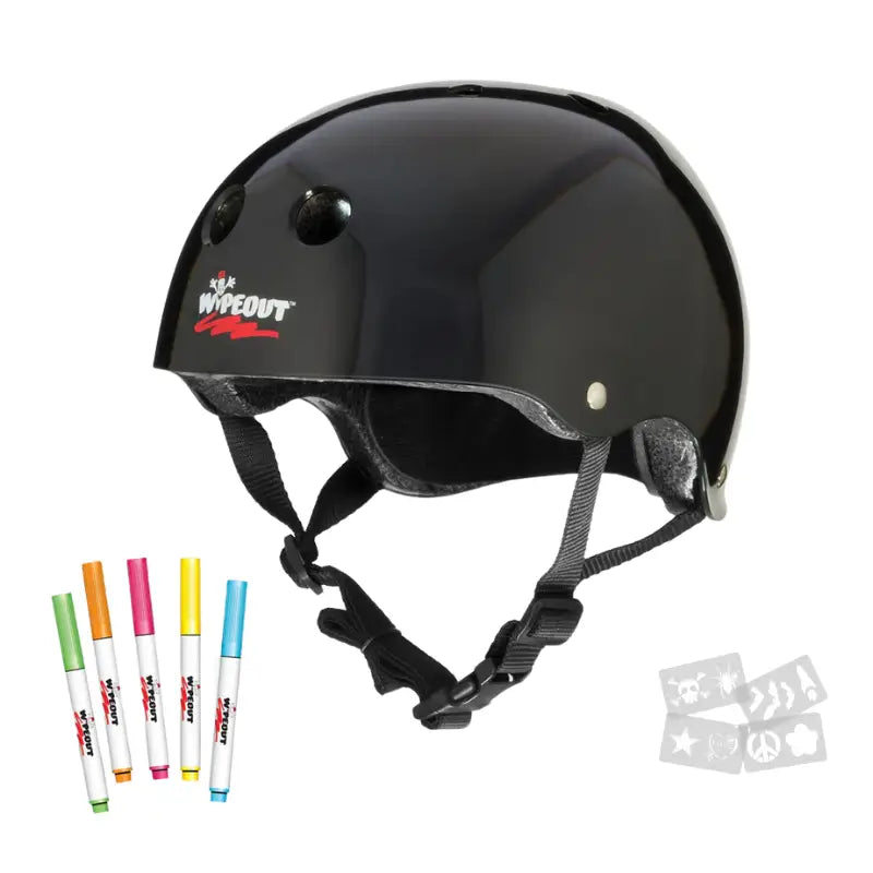 Casco Wipeout - Negro / 5 + - Casco