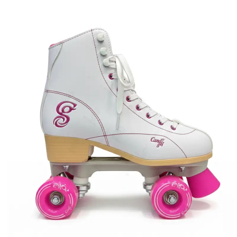 Patines Clasicos Candi Girl Sabina Blanco - Blanco/Rosa / 27 - Patines Clásicos