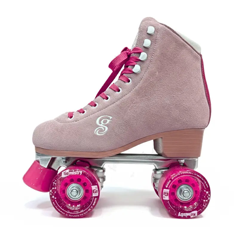 Patines Clasicos Roller Derby Carlin Pink and Peach - Rosa / 23 - Patines Clásicos