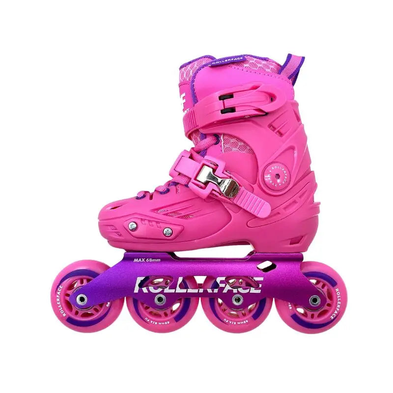 Patines Rollerface Freeskates Tyran Jr - 17.5-19.5 / Rosa - Patines en línea