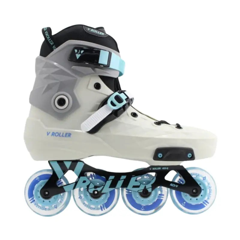 Patines Vroller 23 / Beige/Azul Patines