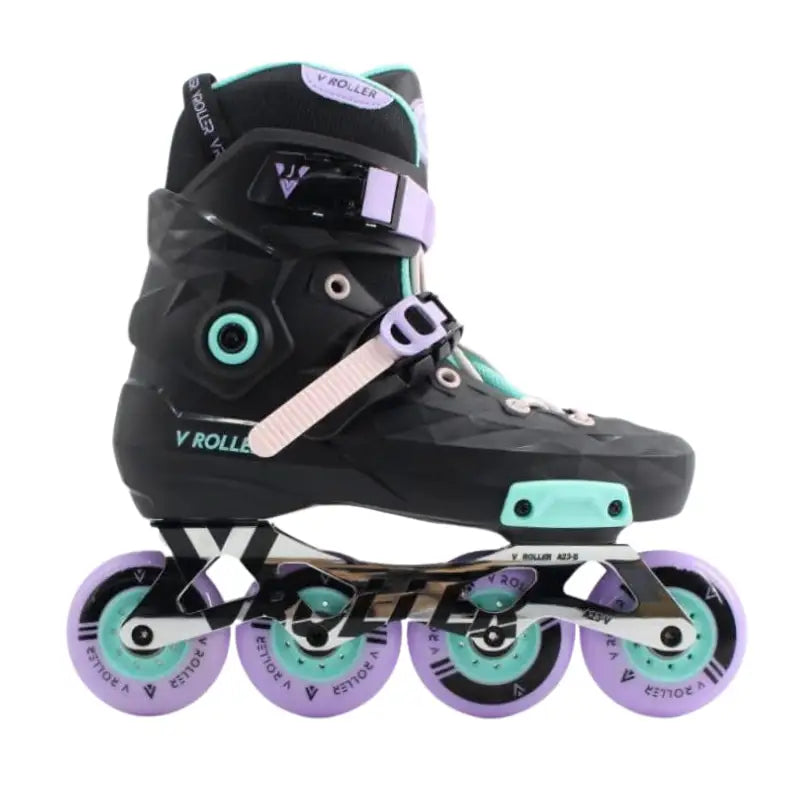 Patines Vroller 23 / Negro/Purple Patines
