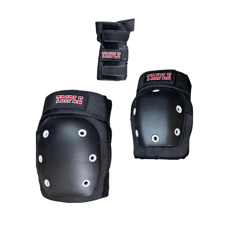 Protección Triple - XS - Protecciones para patinaje sobre ruedas y en línea