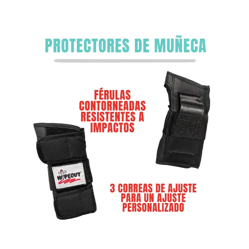 Protecciones Wipeout Infantiles - Protecciones