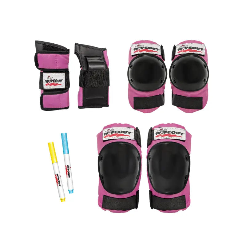 Protecciones Wipeout Infantiles - Rosa / 5 + - Protecciones