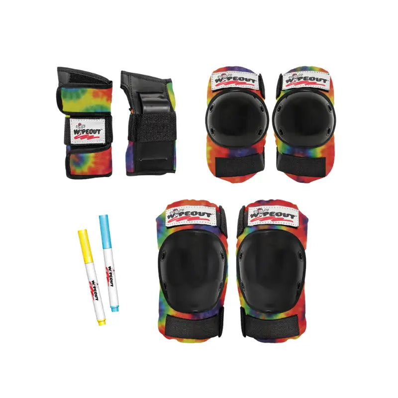 Protecciones Wipeout Infantiles - Tie Dye / 5 + - Protecciones