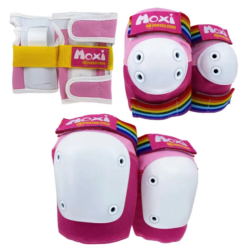 187 Killer Pads - Moxi Rosa / Junior Protecciones para patinaje sobre ruedas y en línea