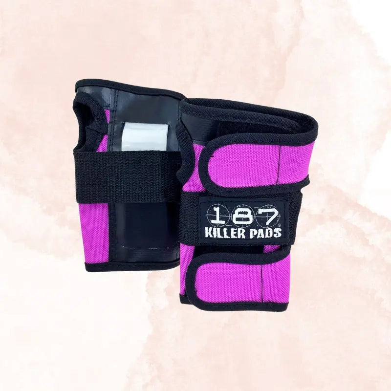 187 Killer Pads - Pink/Teal Protecciones para patinaje sobre ruedas y en línea