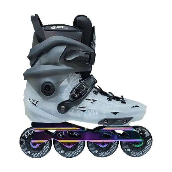 BLACK FSK-92 Patines freeskate - Transparente/Gris / 23 en línea