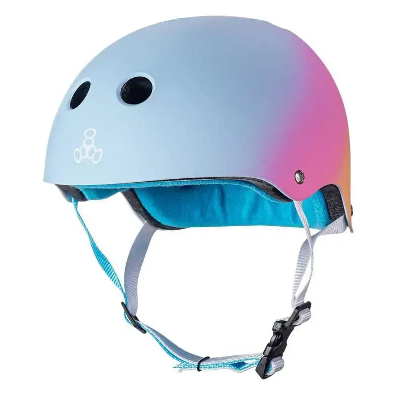 Casco Triple Eight Edición Sunset y Shaved Ice - S/M / Protecciones para patinaje sobre ruedas en línea