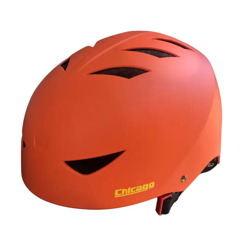 Casco Chicago Ajustable - M / Anaranjado Protecciones para patinaje sobre ruedas y en línea