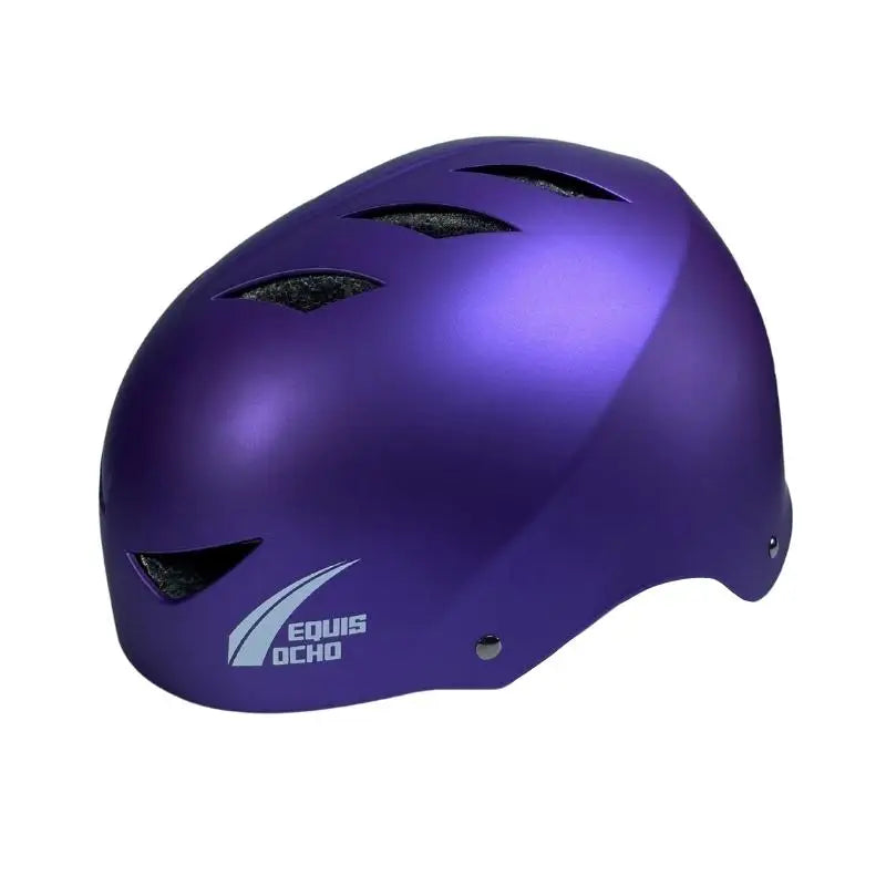 Casco Equis Ocho Metálico - S / Morado