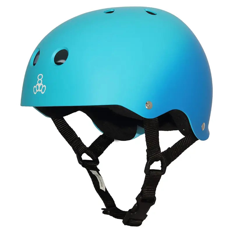 Casco Triple Eight Fade Blue Certified Sweatsaver - L Protecciones para patinaje sobre ruedas y en línea