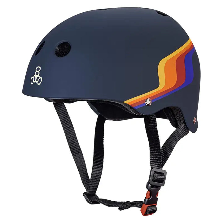 Casco Triple Eight Pacific Beach Sweatsaver - Protecciones para patinaje sobre ruedas y en línea