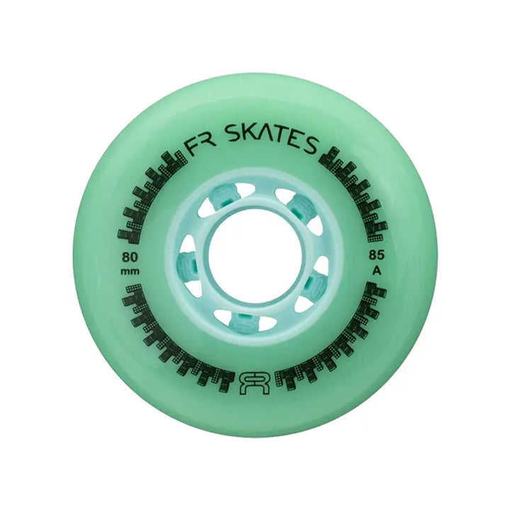 FR - DownTown Wheels Ruedas para Patines - 72 mm / Verde - Ruedas