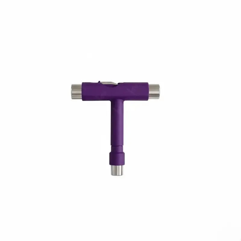 Herramienta Multifuncional Catrina Skate T-Tool para Patinetas y Patines Artísticos - Morado