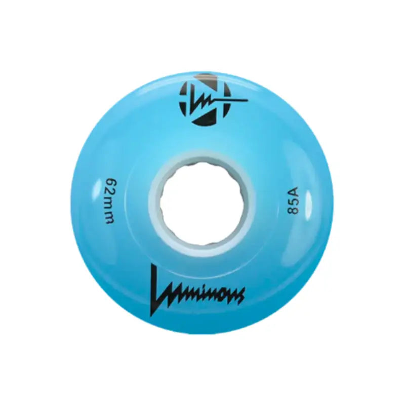 Led Quad Wheel 62 mm Luminous - Azul Protecciones para patinaje sobre ruedas y en línea