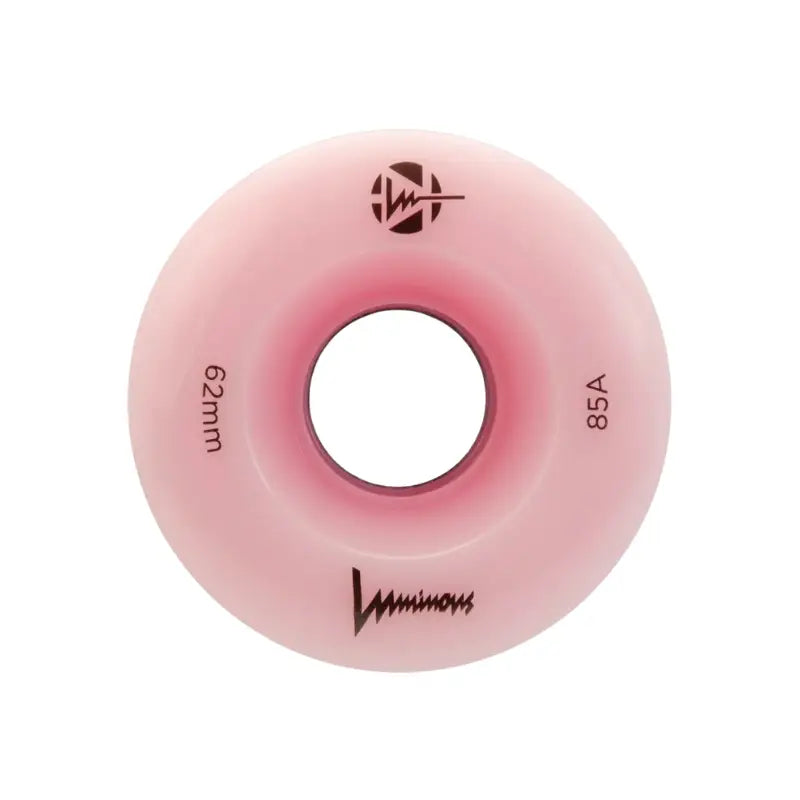 Led Quad Wheel 62 mm Luminous - Flamingo Protecciones para patinaje sobre ruedas y en línea