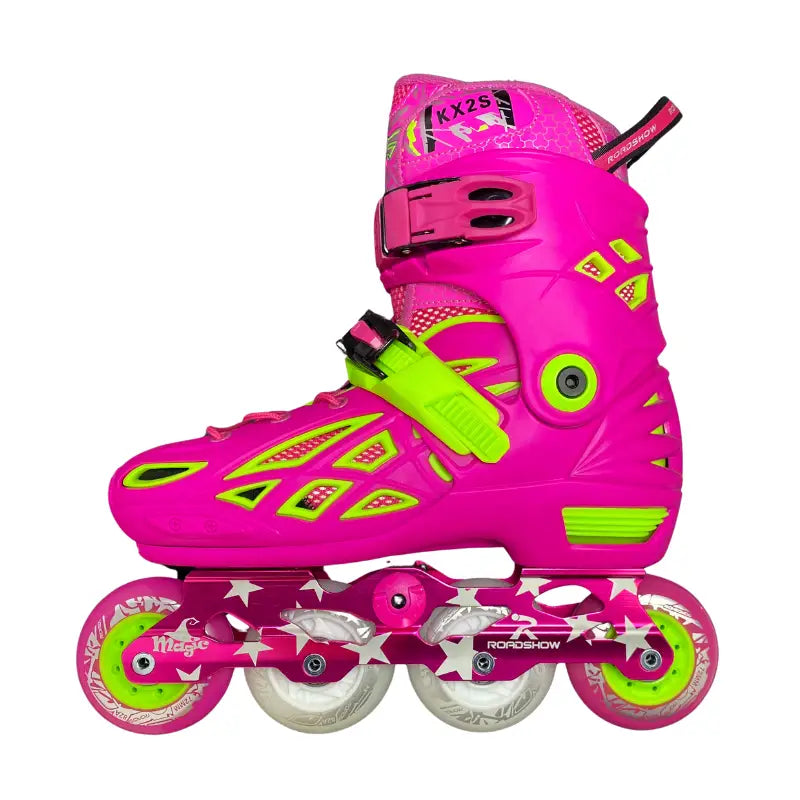 Patines Ajustables en Línea Roadshow KX2 LED - 23-25.5 / Rosa