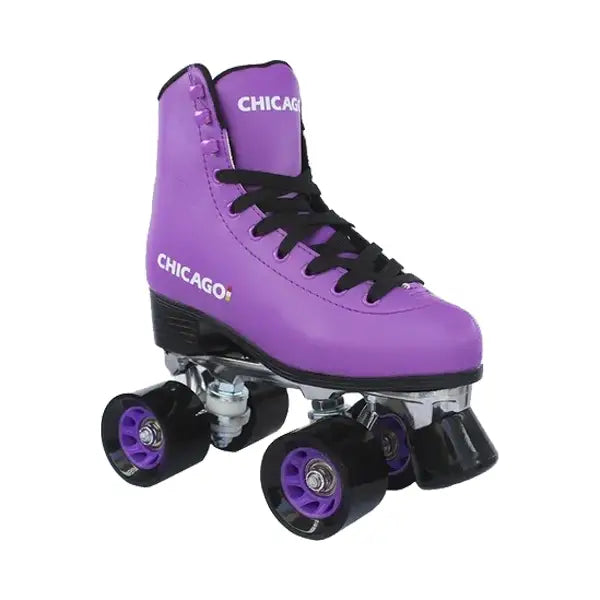 Patines Clásicos Chicago Purple - de cuatro ruedas