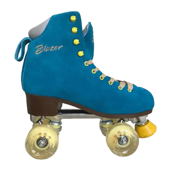 Patines Clásicos Roller Blazer Gamuza - 25 / Azul de cuatro ruedas