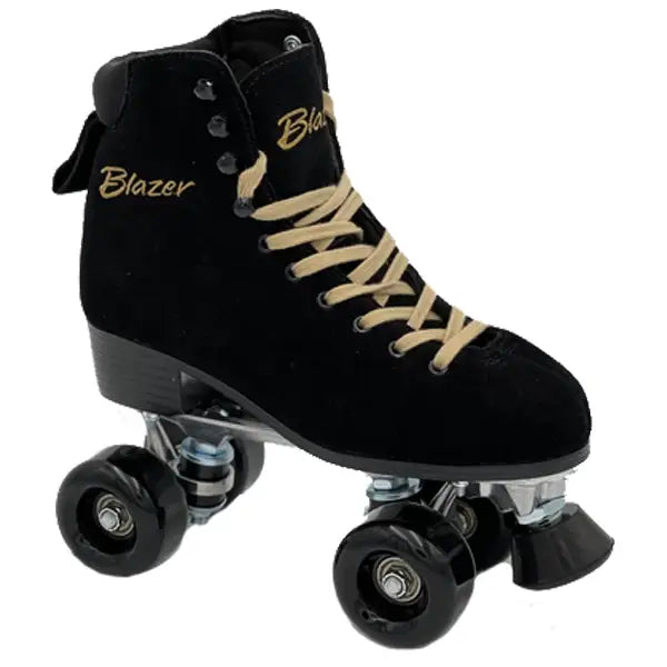 Patines Clásicos Roller Blazer Gamuza - 25 / Negro de cuatro ruedas