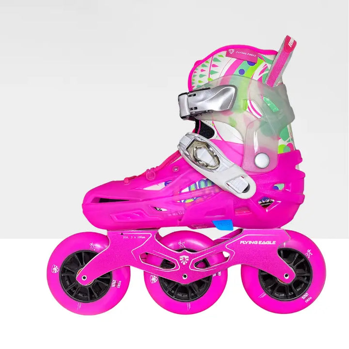 Patines Flying Eagle S6 Speed - 16-20 / Rosa en línea