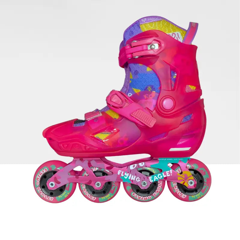 Patines Flying Eagle S8 - 21-24 / Rosa en línea