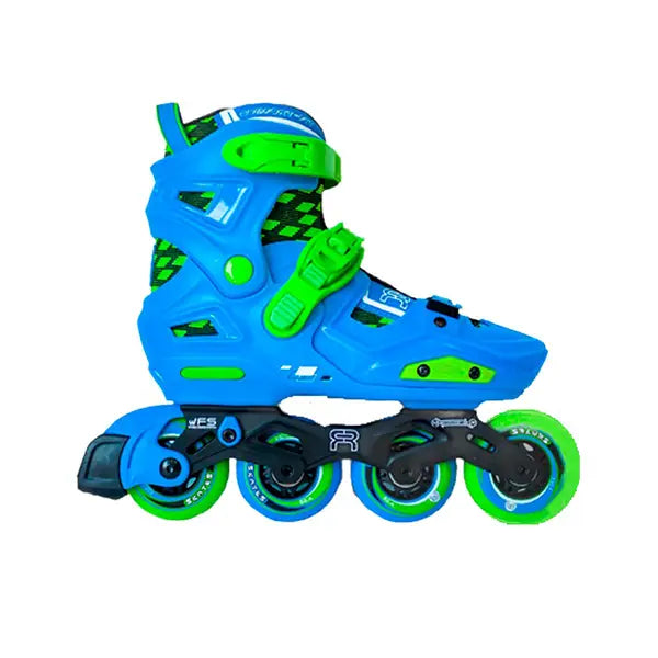 Patines FR Modelo EZX - 16-20 / Azul/Verde en línea