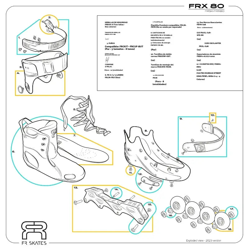 PATINES FRX 80 Minty - 26 - Patines