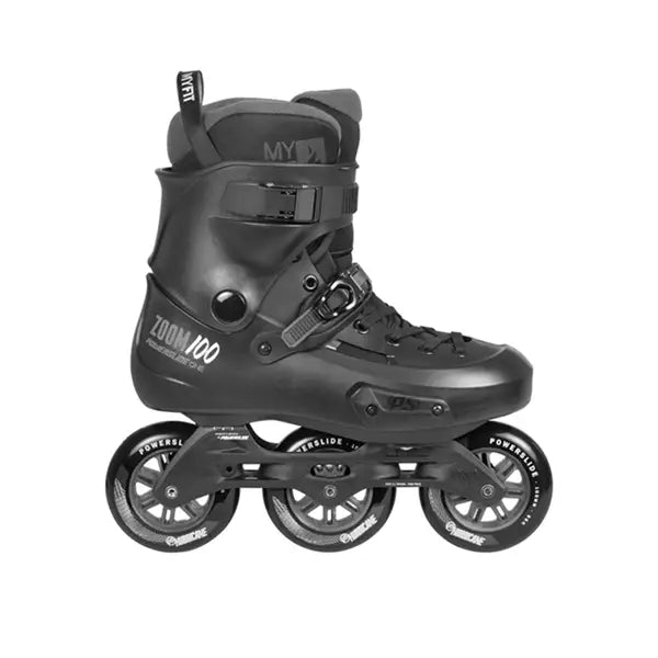 Patines Powerslide Zoom Pro 100 Triskate - 43/44 / Negro