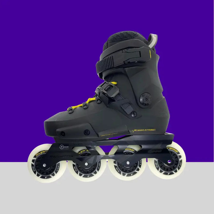 Patines Rollerblade Twister Edge Antracite Yellow 80 - 23 / Negro en línea