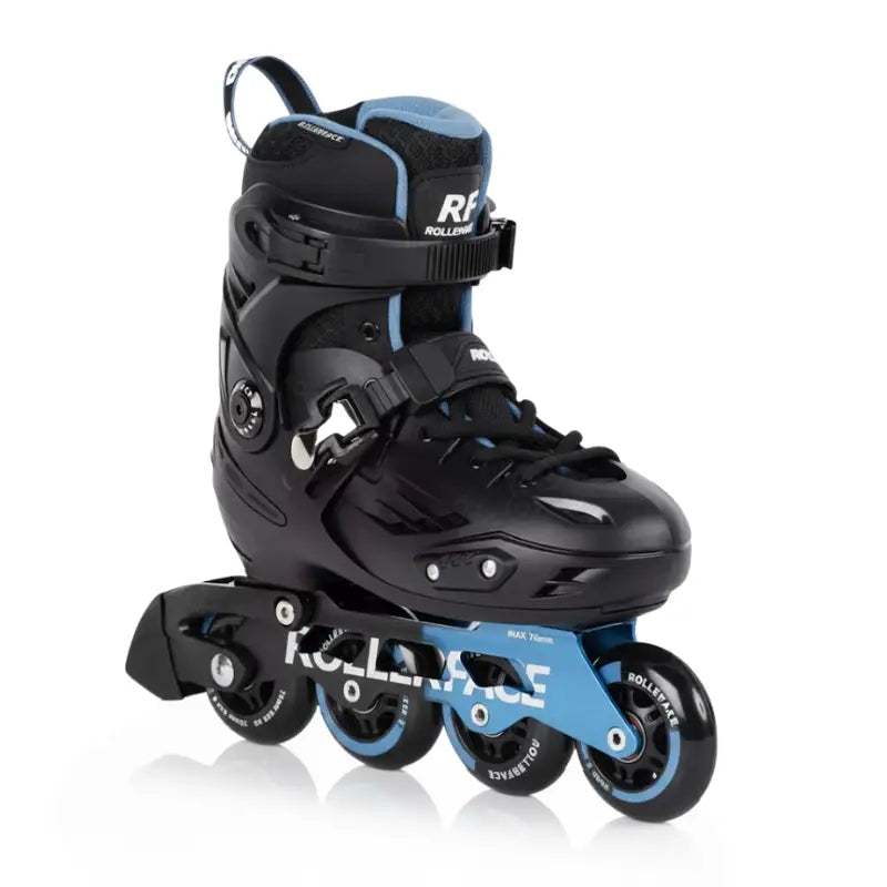 Patines Rollerface Freeskates Tyran Jr - 17.5-19.5 / Negro/Azul - Patines en línea