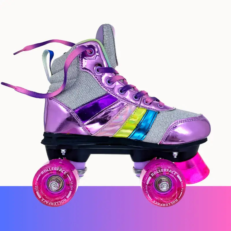 Patines RollerFace HipSkates Glitter - 23 de cuatro ruedas