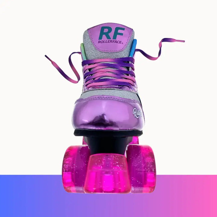 Patines RollerFace HipSkates Glitter - de cuatro ruedas