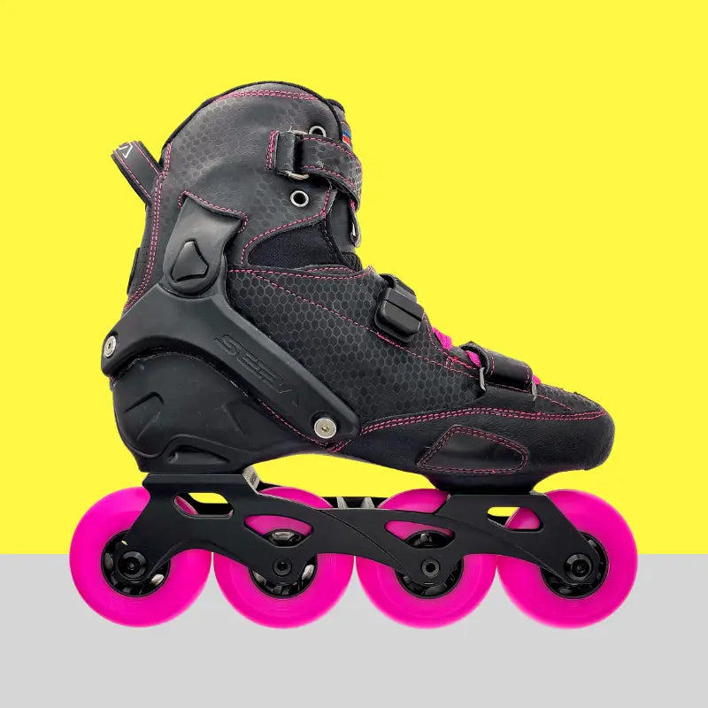 PATINES SEBA TRIX 2-80 WOMAN - Black/Pink / 26.5