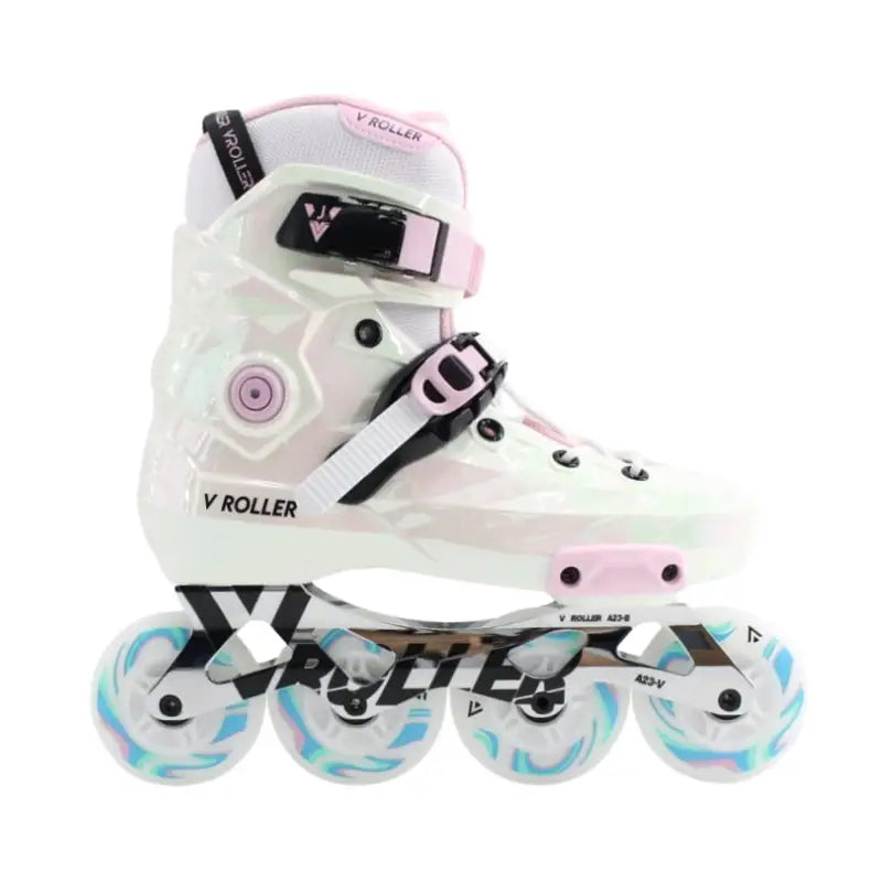 Patines Vroller 23 / Blanco/Perla Patines