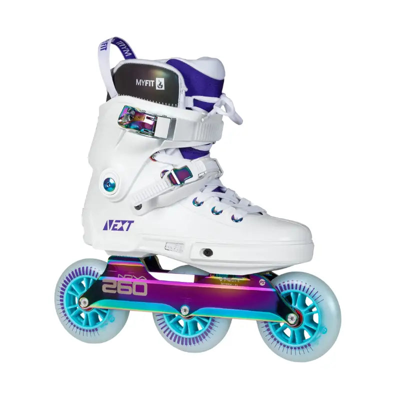 Powerslide NEXT Miriam Fatmi Pro 100 - Blanco / 22.9-23.6 - Patines de 3 ruedas