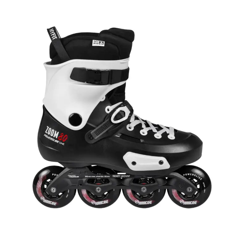 Powerslide Zoom Pro Black 80 - 23.6-24.2 / Black - Patines en línea