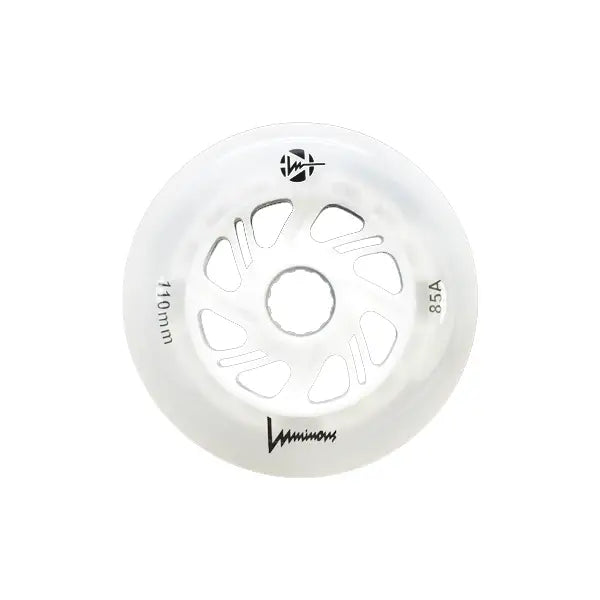 Ruedas Luminous 110 mm - Blanco