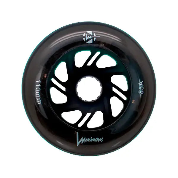 Ruedas Luminous 110 mm - Negro