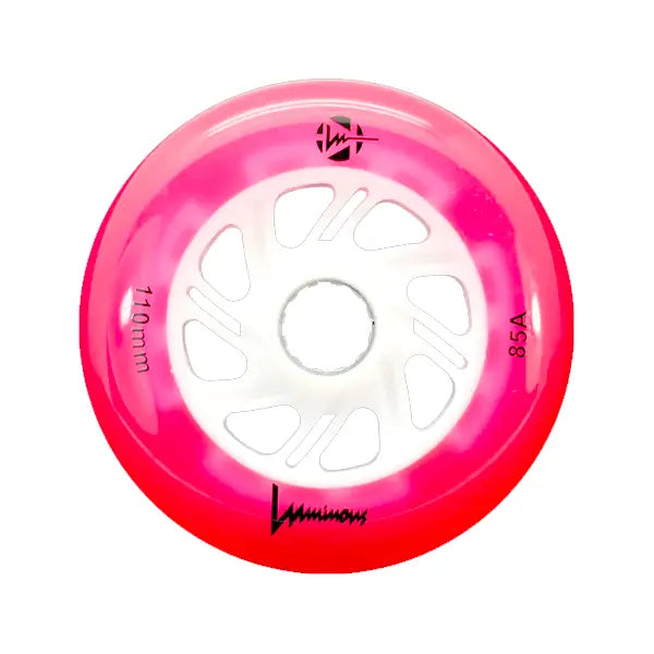 Ruedas Luminous 110 mm - Rosa