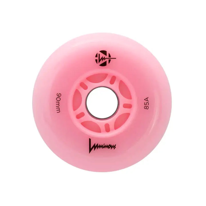 Ruedas Luminous FR 90mm - Flamingo