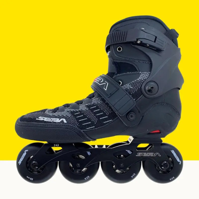 SEBA GT 80 - Negro/Black / 28 Patines en línea