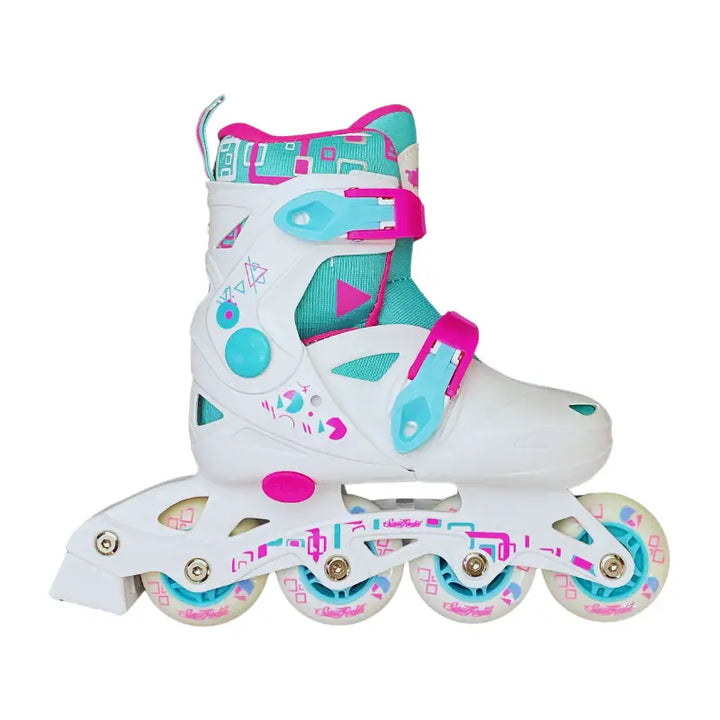 Set de Patines Ajustables Sweet Rocket Modelo: jR Infantiles