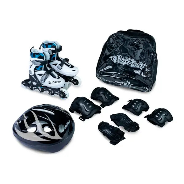 Set de Patines Ajustables Sweet Rocket Modelo: jR Infantiles