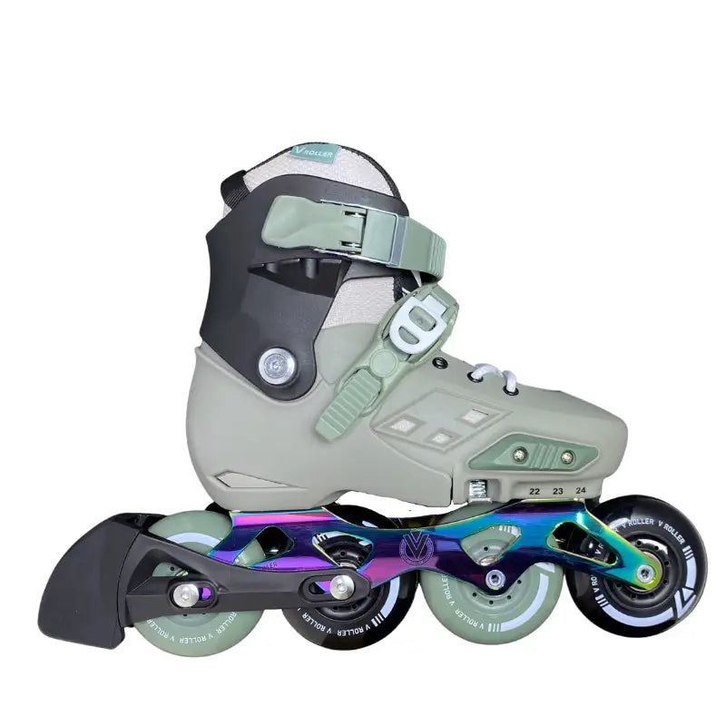 VROLLER 80 X-1 - GREY/BLACK / 22-24 Patines en línea