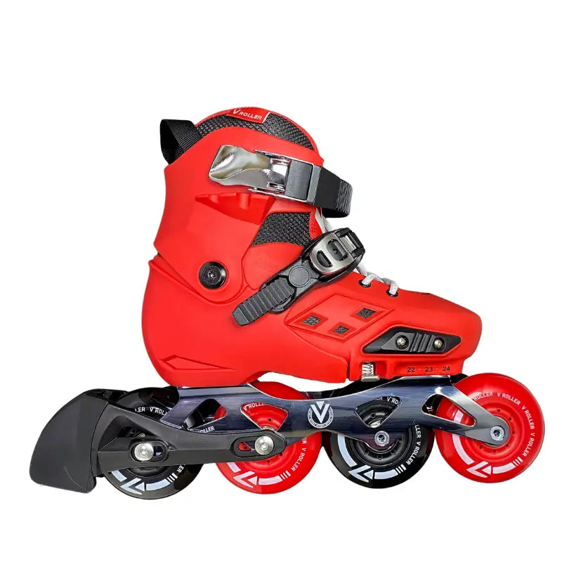 VROLLER 80 X-1 - RED/BLACK / 22-24 Patines en línea