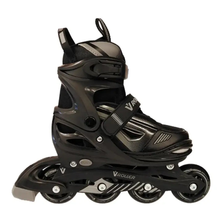 VROLLER Patines Ajustables Infantiles para Uso Recreativo - 24-26.5 / Negro en línea